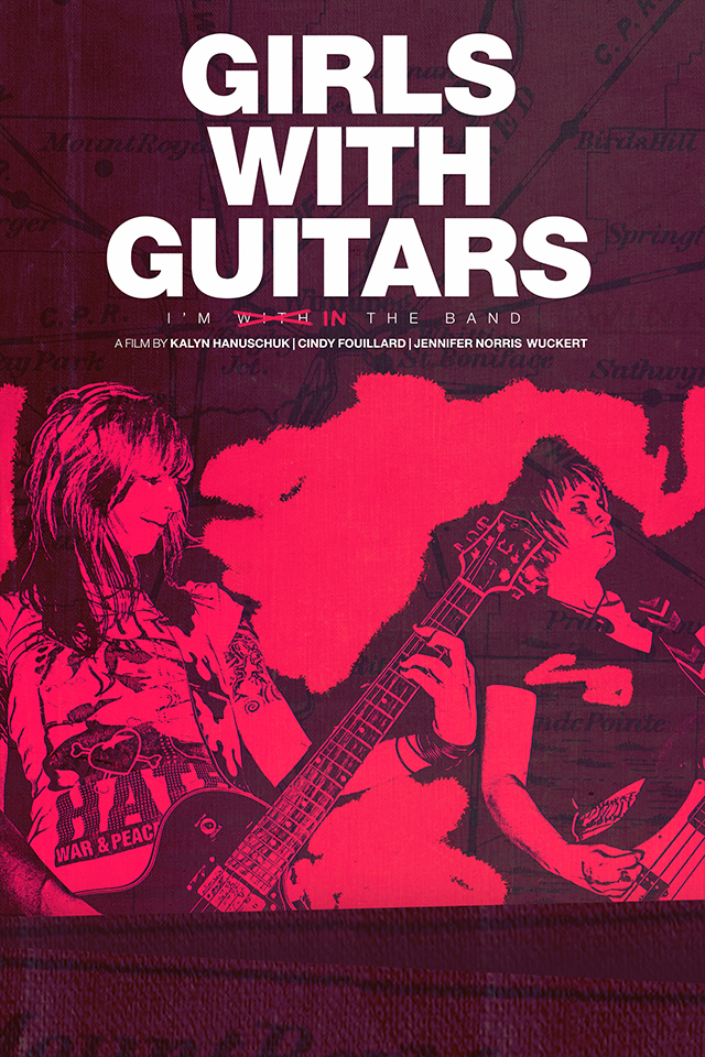 Girls With Guitars - Poster